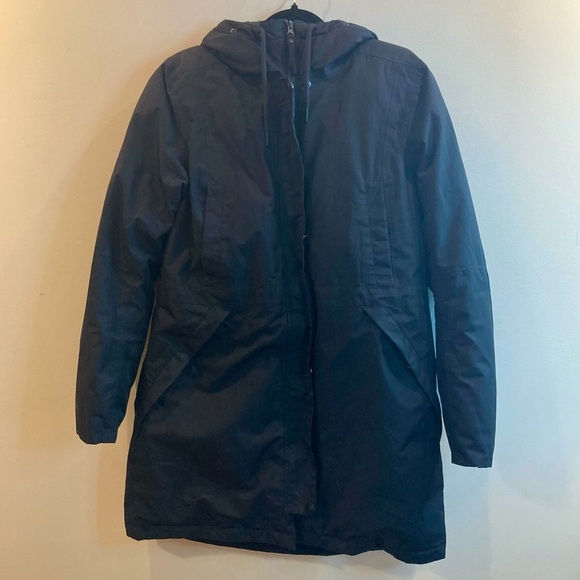 HELLY HANSEN Sz  M Helly Tech Protection Many Pockets Hooded Puffer Coat Parka - Picture 1 of 15